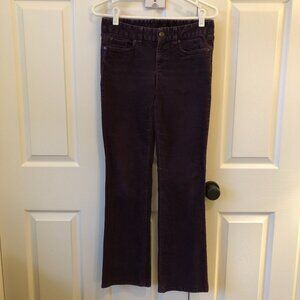 J. Crew Favorite Fit Bootcut Y2K Corduroy Pants 27R Eggplant Purple